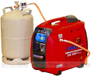 Agregat prdotwrczy ENDRESS ESE 2000 T Silent Gas (moc 1,65kW - 1,65kVA - 230V - silnik ROBIN) - 2836718399