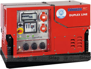 Agregat prdotwrczy ENDRESS ESE 1408 DBG ES DUPLEX silent (moc 12,3kW - 15,4kVA - 400V - silnik BRIGGS & STRATTON) - 2836907839