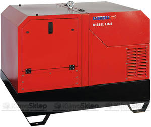 Agregat prdotwrczy ENDRESS ESE 1408 DHG ES DI DUPLEX silent (moc 12,3kW - 15,4kVA - 400V - silnik HATZ) - 2836907842