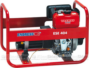 Agregat prdotwrczy ENDRESS ESE 404 YS DI (moc 3,5kW - 3,9kVA - 230V - silnik YANMAR) - 2836907843