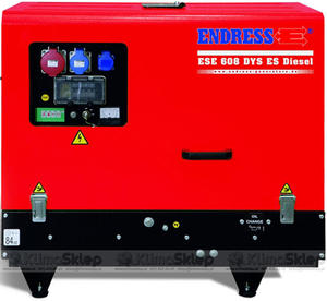 Agregat prdotwrczy ENDRESS ESE 608 DYS-GT ES ISO DI (moc 5,5kW - 6,9kVA - 400V - silnik YANMAR) - 2836907855