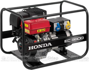 Agregat prdotwrczy HONDA EC 3600 GV + olej Honda 10W-30 (3,4kW - 3,4kVA - 230V - HONDA) - 2841345017