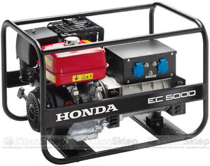 Agregat prdotwrczy HONDA EC 5000 GV + olej Honda 10W-30 (4,5kW - 4,5kVA - 230V - HONDA) - 2841345018