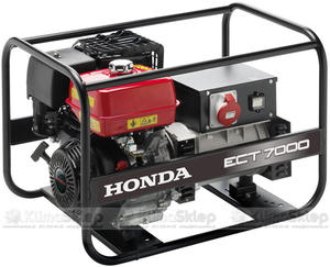 Agregat prdotwrczy HONDA ECT 7000 GV + olej Honda 10W-30 (5,3kW - 6,5kVA - 400V - HONDA) - 2841345019