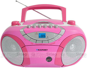 Boombox Blaupunkt BB15PK - radioodtwarzacz kasetowy / CD / MP3 / USB / AUX / AM-FM - 2842294200