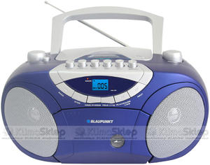 Boombox Blaupunkt BB15BL - radioodtwarzacz kasetowy / CD / MP3 / USB / AUX / AM-FM - 2842294205