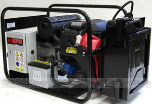 Agregat prdotwrczy Europower EP 10000 E + olej Honda 10W-30 (9kW - 9kVA - 230V - HONDA) - 2842672609