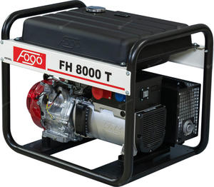 Agregat prdotwrczy FOGO FH 8000 T (moc 5,6kW - 7,0kVA - 400V - silnik HONDA) - 2844103394