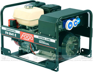 Agregat prdotwrczy FOGO FH 6541 E (moc 5,6kW - 5,6kVA - 230V - silnik HONDA) - 2845197033