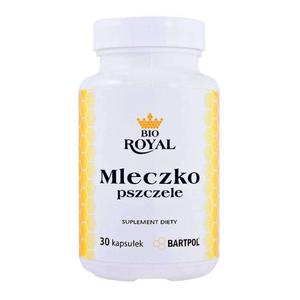 Mleczko Pszczele Liofillizowane Bio Royal - 30kaps - Bartpol - 2867675221