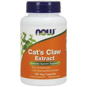 Cat`s Claw Extract (Koci Pazur) - 120kaps - Now Foods - 2868284708