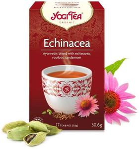 Herbatka Echinacea Bio - 17x1,8g 30,6g - Yogi Tea - 2847791717