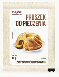 Proszek do pieczenia bezglutenowy ekologiczny - 12g - Amylon - 2850937647