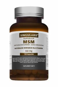 MSM 500mg Superior - 120kaps - Singularis - 2863963820