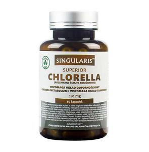 Chlorella Superior 550mg - 60kaps - Singularis - 2865036343