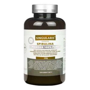 Spirulina Powder Superior 100% Pure Proszek - 250g - Singularis - 2854116665