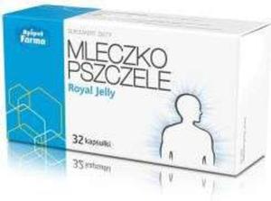 Mleczko pszczele liofilizowane - 32 kaps - Apipol-Farma - 2860627122