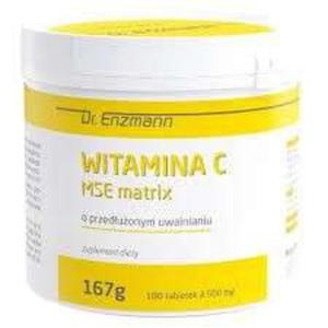 Witamina C MSE Matrix Dr Enzmann - 180tabl - MSE Pharmazeutika - 2860627867