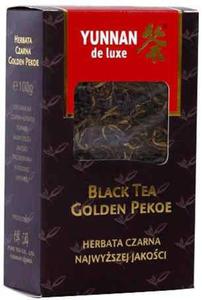 Herbata Czarna De Luxe Golden Peoke LB 101 Sypana - 100g - Yunnan - 2867288769