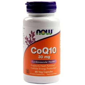 Koenzym Q10 30 mg - 60kaps - Now Foods - 2868106284