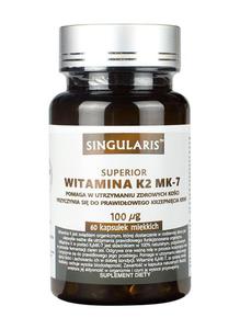 Witamina K2 MK7 100ug Superior - 60kaps - Singularis - 2867799590