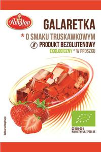 Galaretka truskawkowa bio - 40g - Amylon - 2860626672