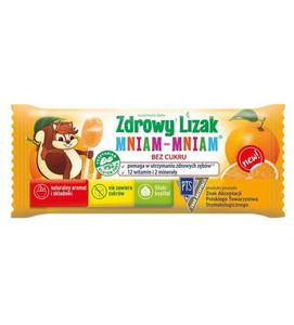 Zdrowy Lizak Mniam Mniam o Smaku Pomara - 2865835283