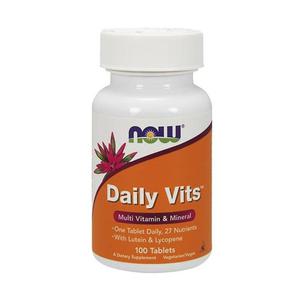 Daily Vits - 100tabl - Now Foods - 2865835220