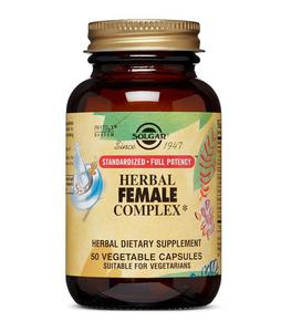 Herbal Female Complex SFP - 50kaps - Solgar - 2864623186