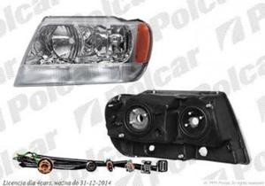 Reflektor przedni prawy 240610-E Jeep Grand Cherokee WJ 1999-2004 - 2825593395