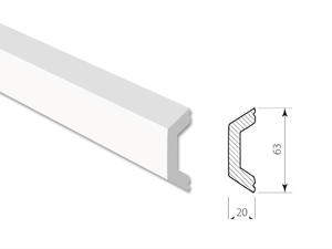 Listwa lamperyjna PW 5408 polistyren HD WYPRZEDA - 2860743247