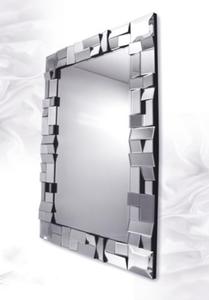 Unikatowe nowoczesne lustro z ram lustrzan 75x120 - 2826399570