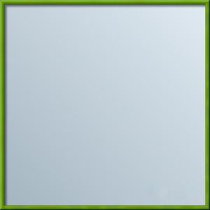 Proste lustro w zielonej aluminiowej ramie-rne wymiary - 2826399714