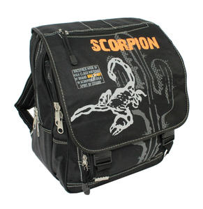 Solidny i Pojemny Plecak Bag Street 4030 SCORPION Czarny/Niebieski Tornister Szkolny - 2875716158