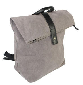 Stylowy i Elegancki Plecak Jennifer Jones JJ4567 Canvas POPIELATY 37 x 37 x 17 [cm] - 2881235382