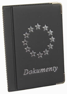 Eleganckie Etui Na Karty Dokumenty Polska Galanteria (PL) Mae Pionowe 10 x 7,5 x 1 [cm] WZR II - 2871574011