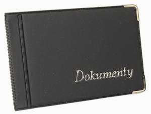 Eleganckie Etui Na Karty Dokumenty Dowd Osobisty Polska Galanteria (PL) Mae Poziome "Dokumenty" 11 x 7 [cm] - 2877946753