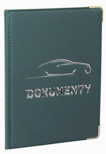 Eleganckie Etui Na Karty Dokumenty Dowd Rejestracyjny Polska Galanteria (PL) Due Pionowe "Dokumenty" 12 x 9 [cm] - 2877946755