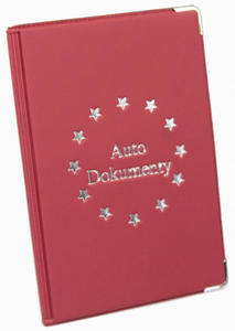 Eleganckie Etui Na Karty Dokumenty Dowd Rejestracyjny Polska Galanteria (PL) Due Pionowe Na Trzy "Auto Dokumenty" 041462 - 2877946757