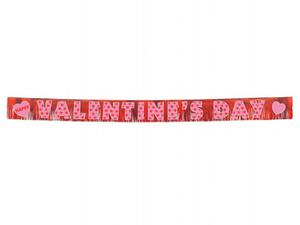 Baner "Valentines`s Day", 2,7 m, 1 szt. - 2824740905