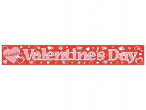 Baner "Valetines Day's", 3,65 m, 1 szt. - 2824740906