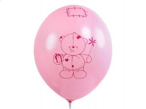 Balony 14" rowe "Mi - mam ju roczek", 6 szt - 2824740324