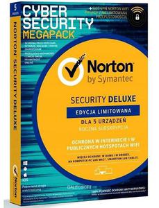 Norton Security DELUXE 5PC/1ROK Norton internet security - 2829123421