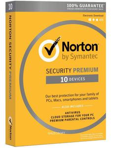 Norton Security PREMIUM 10PC/1ROK Norton internet security