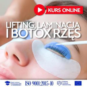 Kurs Lifting, Laminacja i Botox Rzs BASIC. Szkolenie online - 2858782930