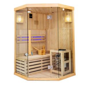 Sauna fiska 2 osobowa wysokotemperaturowa 3,5KW Harvia 120x120 cm Oslo2 - 2877900400