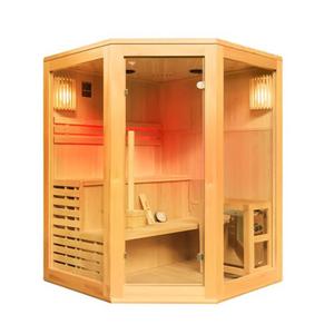 Sauna fiska 5-osobowa narona 150x150 cm piec Harvia 6KW Bodo4 - 2877900397