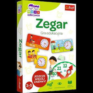 Zegar Trefl seria May odkrywca gra edukacyjna dla dzieci - 2869415961