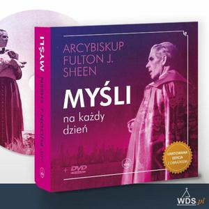 Myli na kady dzie + DVD abp Fulton J. Sheen edycja limitowana z obrazkiem - 2869416128