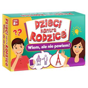 Dzieci kontra Rodzice Wiem ale nie powiem gra rodzinna - 2869417491